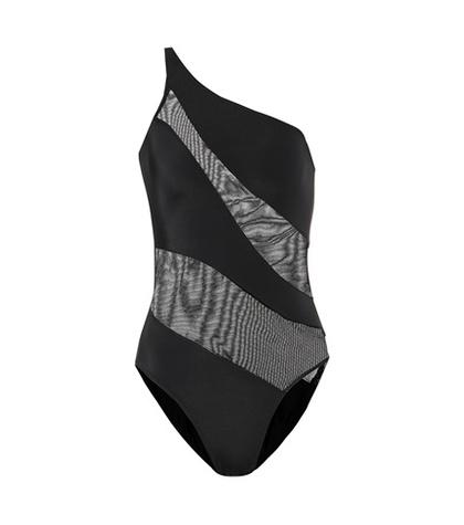 Norma Kamali Snake Mesh Mio Swimsuit