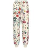 Gucci Floral-printed Jersey Trackpants