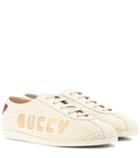 Gucci Guccy Falacer Leather Sneakers