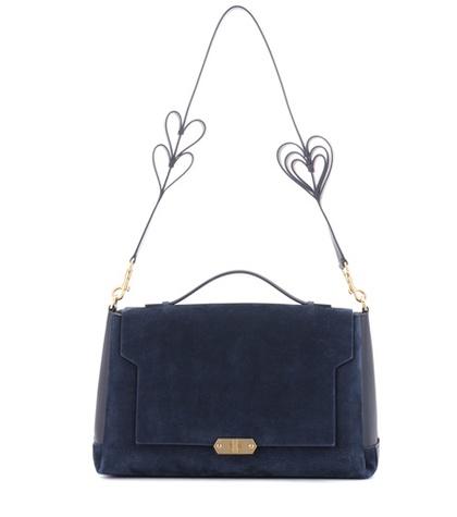Isabel Marant Bathurst Suede And Leather Shoulder Bag