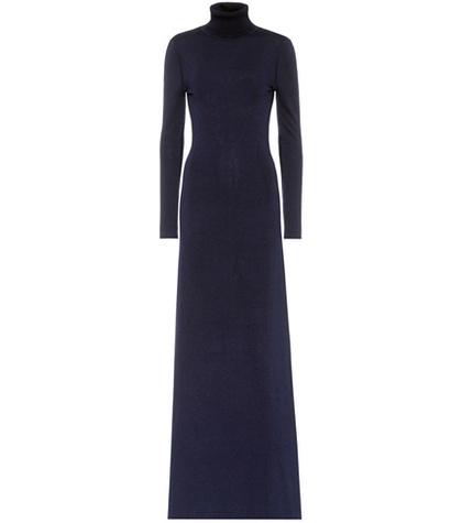Gabriela Hearst Wool And Cashmere Turtleneck Maxidress