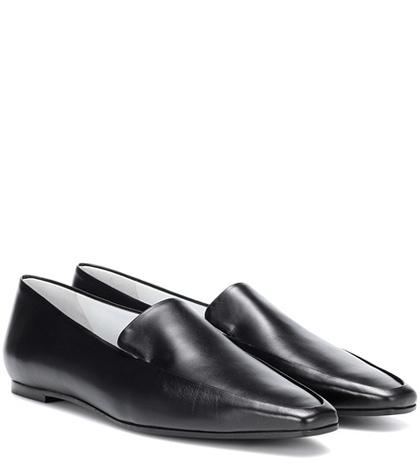 The Row Minimal Leather Loafers