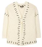 Isabel Marant Gent Wool And Cotton-blend Cardigan