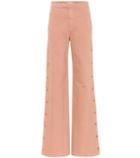 Jonathan Simkhai Button-down Wide-leg Jeans