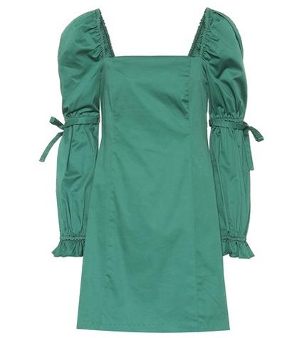 Staud Tai Poplin Minidress