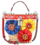 Dolce & Gabbana Dolce Beauty Wicker Bucket Bag