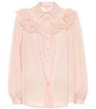 Anya Hindmarch Lace Cotton Shirt