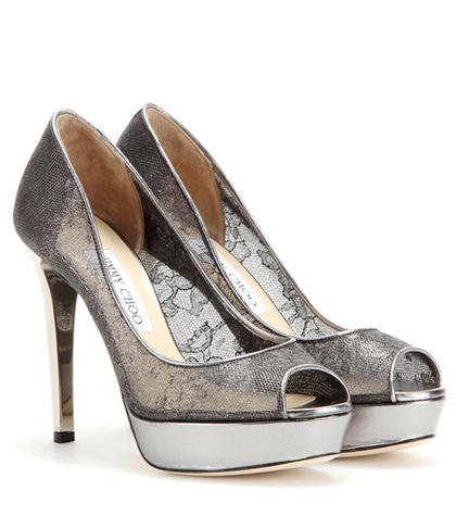 Jil Sander Dahlia Lace Pumps