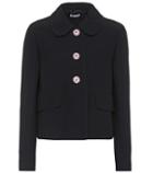 Etro Crystal-embellished Crêpe Jacket