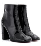 Chlo Perry Patent Leather Ankle Boots