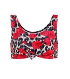 Beth Richards Knot Printed Bikini Top