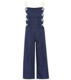 Staud Bob Linen-blend Jumpsuit