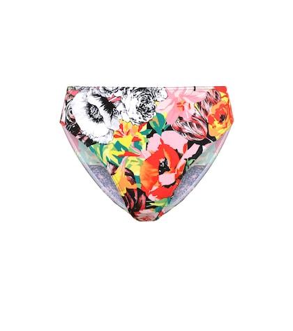 Rixo Printed Bikini Bottoms