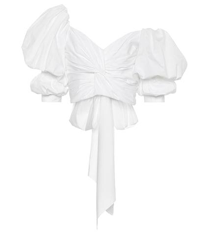 Johanna Ortiz Pearl City Off-the-shoulder Top