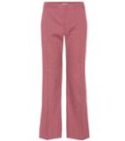 Isabel Marant, Toile Oxy Linen-blend Cropped Trousers