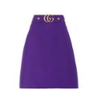 Gucci Wool And Silk A-line Skirt