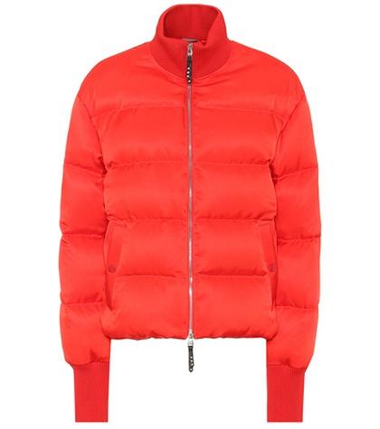 Alexander Mcqueen Silk-blend Puffer Jacket