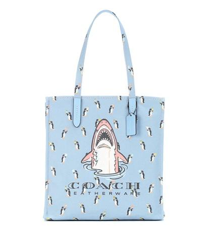 Coach Sharky Printed Tote