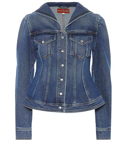 Alexachung Seamed Denim Sailor Jacket
