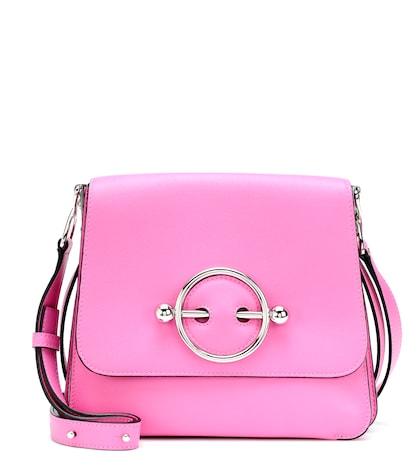 Haider Ackermann Disc Leather Shoulder Bag