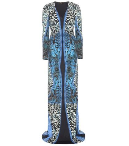Balmain Printed Jersey Dress
