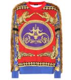 Versace Printed Cotton Sweater