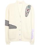 Christopher Kane Embellished Mohair-blend Cardigan