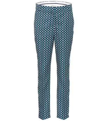 Victoria Beckham Printed Tech Twill Golf Trousers