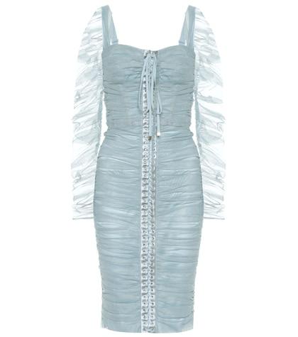 Dolce & Gabbana Satin And Tulle Dress