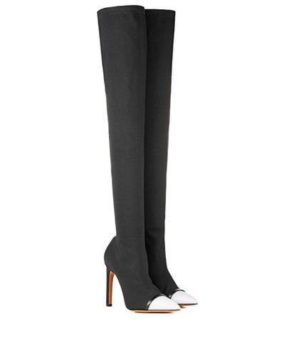 Givenchy Graphic Stretch-jersey Over-the-knee Boots
