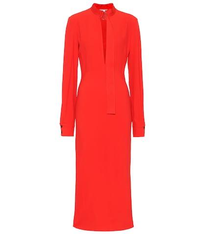 Versace Crêpe Midi Dress
