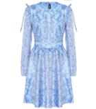 Calvin Klein 205w39nyc Printed Silk Minidress