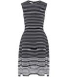 Oscar De La Renta Striped A-line Dress