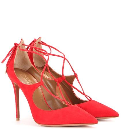 Gianvito Rossi Christy Suede Pumps