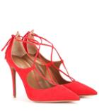 Gianvito Rossi Christy Suede Pumps