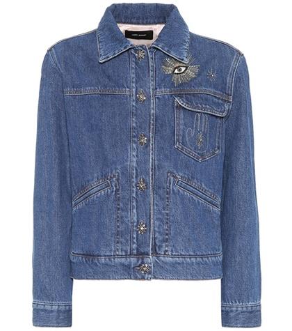 Isabel Marant Ensley Embellished Denim Jacket