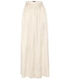 The Row Vopa Silk Wide-leg Trousers