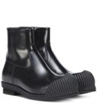 Valentino Garavani Deicine Patent Leather Ankle Boots