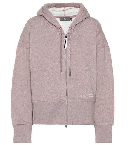 Adidas By Stella Mccartney Cotton-blend Hoodie