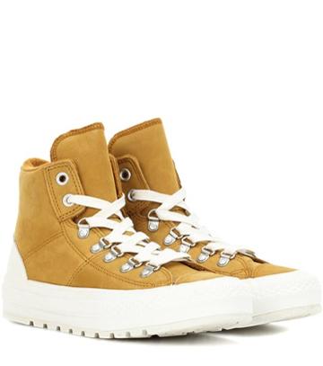 Y-3 Chuck Taylor All Star Street Hiker Suede Sneakers