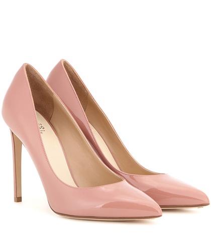 Francesco Russo Patent Leather Pumps