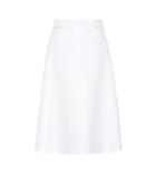 Marni Runway Skirt In Faux Leather