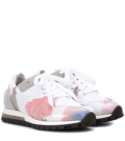 Acne Studios Joriko Floral-printed Sneakers