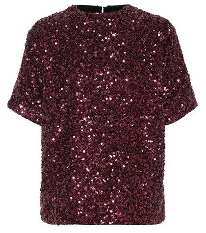 Victoria Victoria Beckham Sequined Top