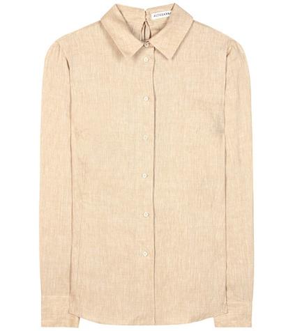 Fendi Adams Linen Shirt