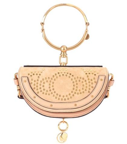 Gabriela Hearst Small Nile Minaudière Leather Crossbody Bag