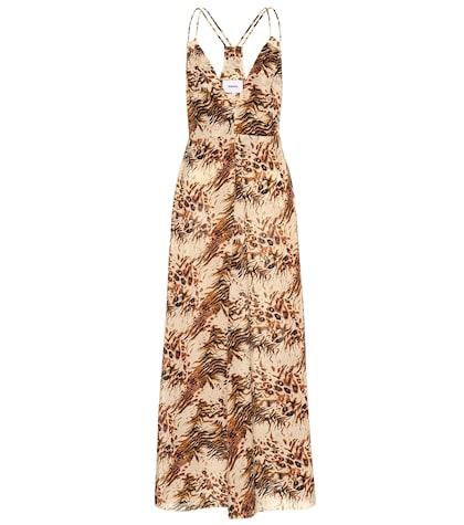 Nanushka Eden Printed Cotton Slip Dress