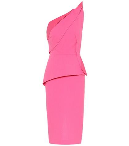 Roland Mouret Mendes Wool Crêpe Dress