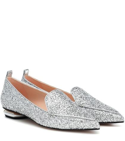 Nicholas Kirkwood Beya Glitter Loafers