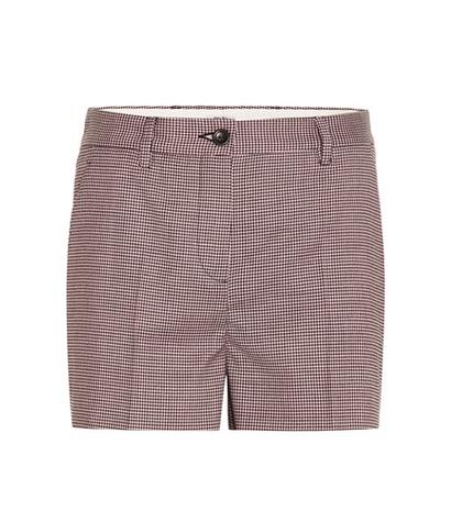 Miu Miu Iam Check Shorts